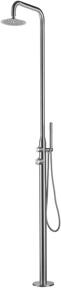 HEATGENE Outdoor Shower with Body Jets and Handheld Shower Head by HEATGENE