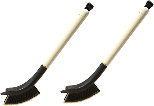 Mipcase 2Pcs Hard-bristled Crevice Cleaning Brush by Mipcase