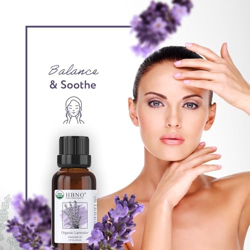 HBNO California Bottled Organic Lavender Essential Oil 1 fl oz - Image 4