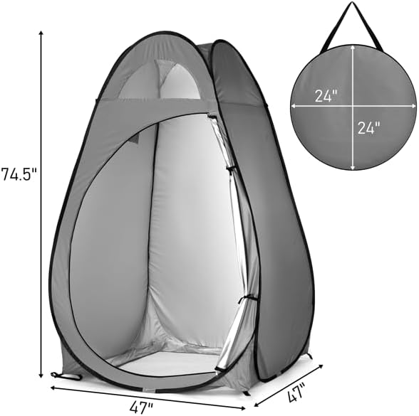 4x4ft Pop Up Privacy Shower Tent - Image 2