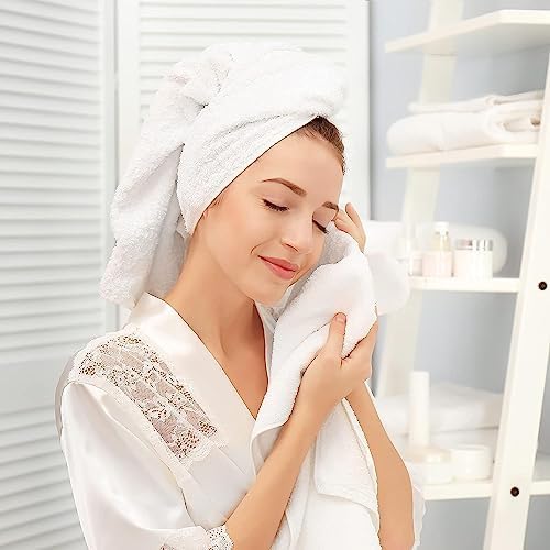 SEMAXE Hand Towel for Bathroom, 100% Combed Cotton Towel - Image 7