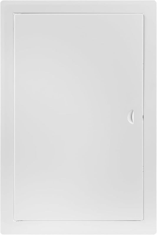 10 x 16 Inch White Square Metal Plumbing Access Panel by Unknown