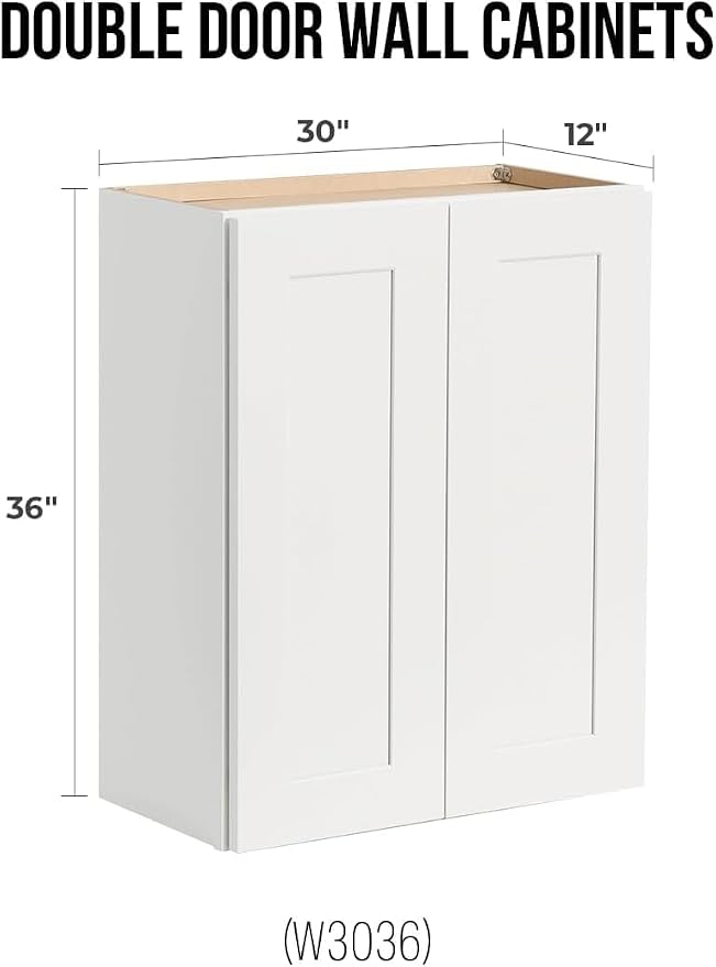 Wall-Mounted Cabinet – Solid Wood Shaker Style Medicine Cabinet - Image 3