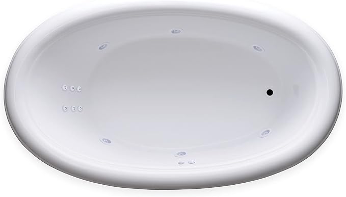 Carver Tubs - SOD6941 - Modern Fiberglass Whirlpool Water Massage Bathtub - Image 5