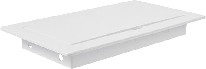 4x8 Inch White Access Panel – ABS Plastic Rectangular Wall & Ceiling Access Door - Image 2
