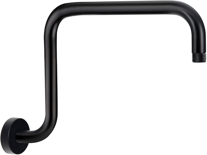 Shower Extension Arm, S shaped shower arm by Kaphome