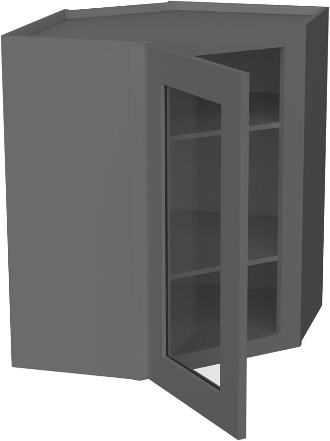 Glass Cabinet Style Corner Cabinet - Image 8