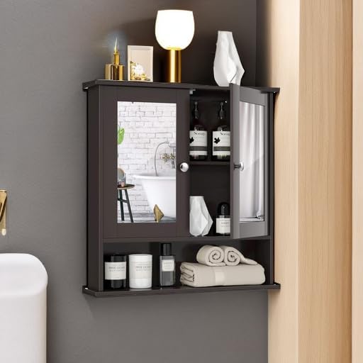 Tangkula Bathroom Medicine Cabinet - Image 5