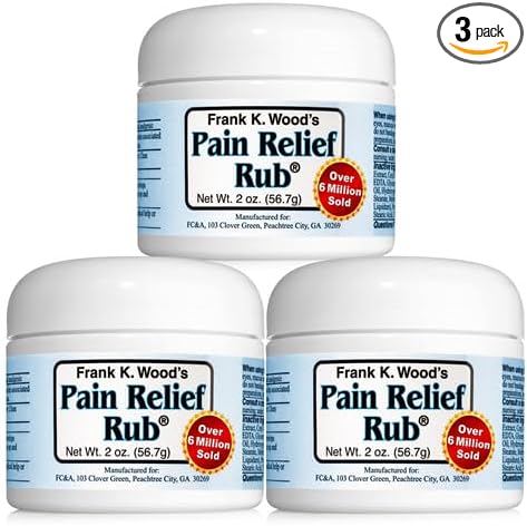 FRANK K. WOOD'S PAIN RELIEF RUB-2 oz by Unknown