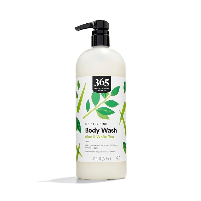365 by Whole Foods Market, Body Wash Moisturizing Aloe & White Tea, 32 Fl Oz by WholeFoodsMarket