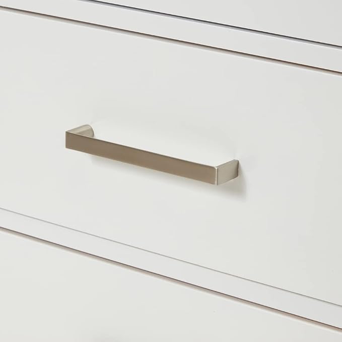 ARIEL Bristol 48" White Bathroom Vanity Base Cabinet, Single Sink Configuration - Image 9
