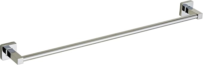 24 Inch Towel Racks for Bathroom Wall Mounted, Chrome Finish Stainless Rack by KUUBTH