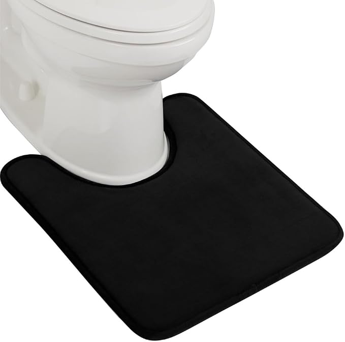 GORILLA GRIP Thick Memory Foam Toilet Rug by GorillaGrip