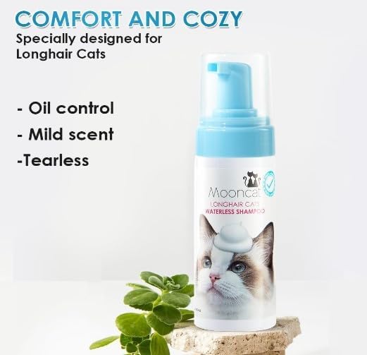 Mooncat Waterless Shampoo & Brush Kit - Image 6