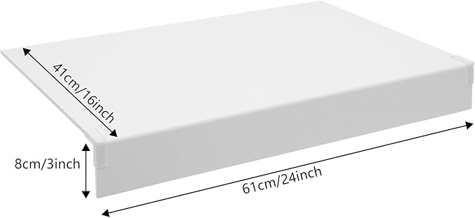 33 Inch Floating Shelves for Wall, 16 Inch Deep Hanging Shelf, Large Display & - Image 3