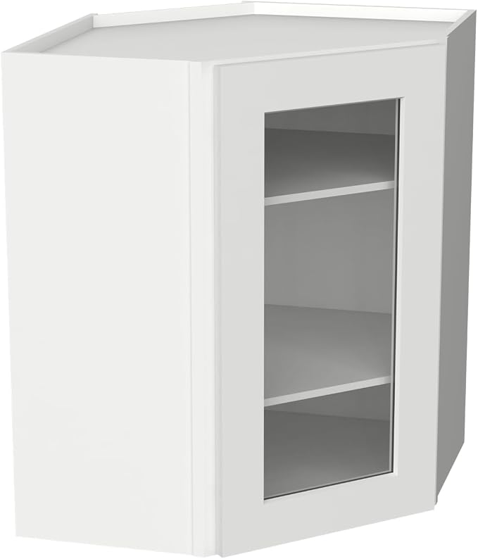 Glass Cabinet Style Corner Cabinet - Image 7