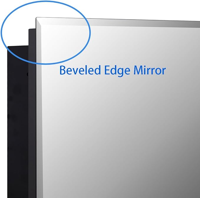 Black Bathroom Medicine Cabinet - Image 8