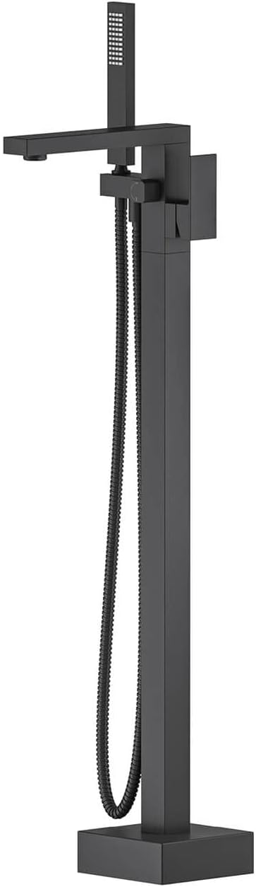 KIBI Cube Floor Mount Tub Filler by KIBI
