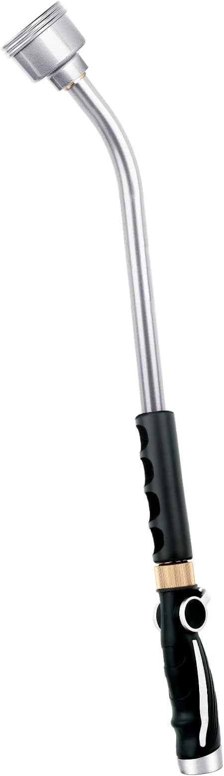 RESTMO Long Watering Wand, 24 Inches Gentle Soft Full Shower Sprayer Wand by Restmo