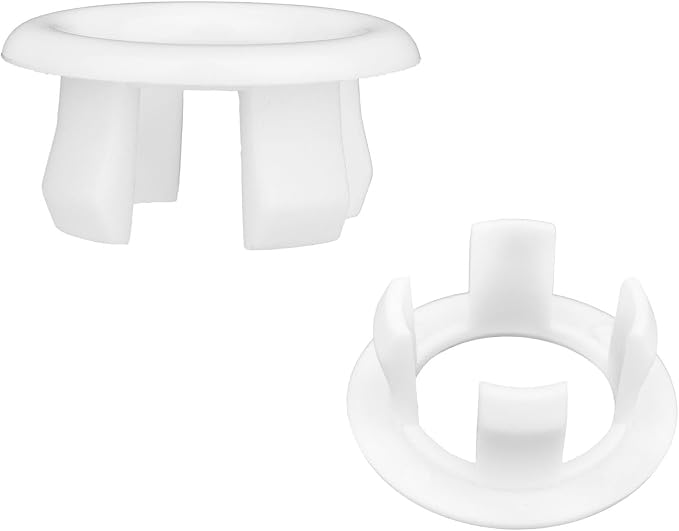 10pcs Chrome Sink Overflow Ring, Bathroom Sink Overflow Trim Ring Hole Cover - Image 6