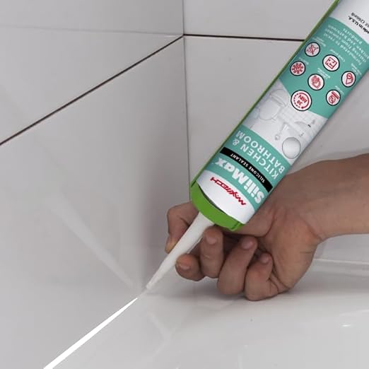 Kitchen & Bathroom Silicone Caulk– 100% Clear Silicone Sealant Waterproof - Image 9