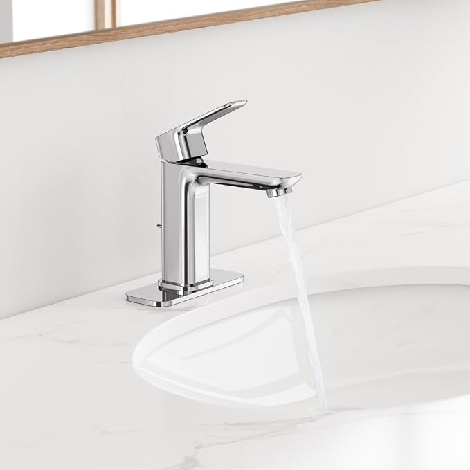 Grohe 1019200000 Cubeo Single Hole Single Handle M-Size Bathroom Faucet - Image 2