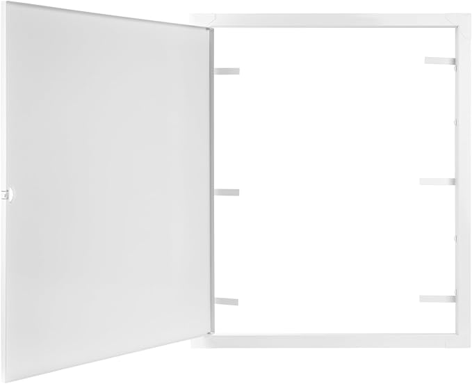 20 x 24 Inch White Rectangular Metal Plumbing Access Panel - Image 7
