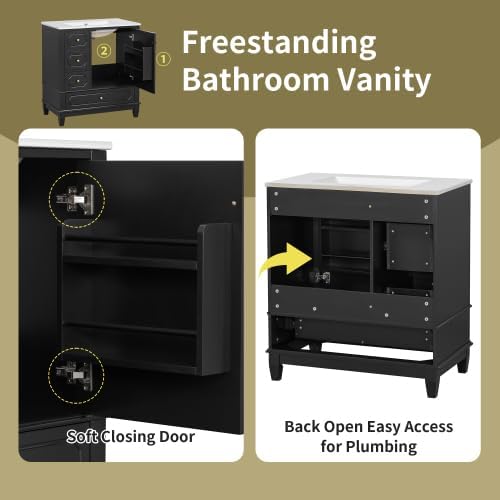 Bellemave 30" Bathroom Vanity - Image 6