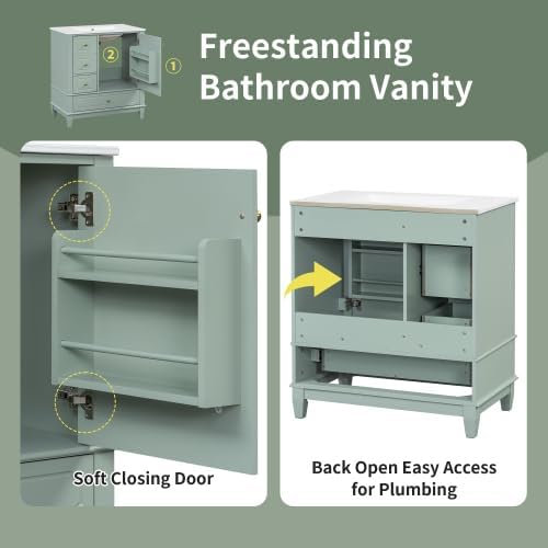 Bellemave 30" Bathroom Vanity - Image 6