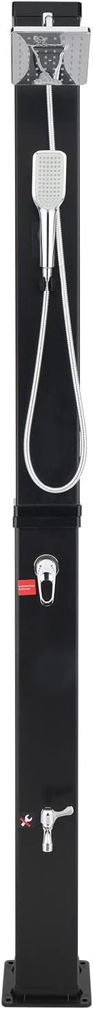 VINGLI 10.6 Gallon 7.5FT Solar Heated Shower - Image 7