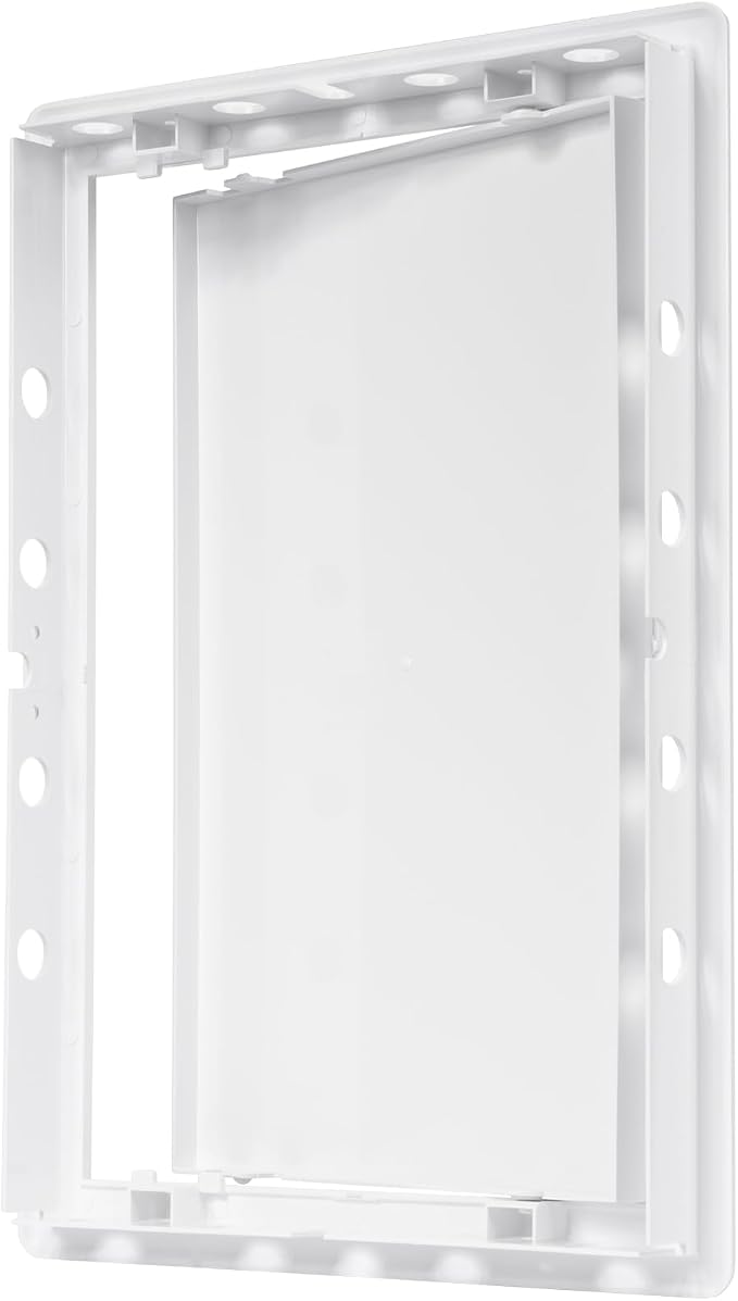 8" x 12" White Plastic Access Panel. Service Shaft Door Panel. Plumbing - Image 5