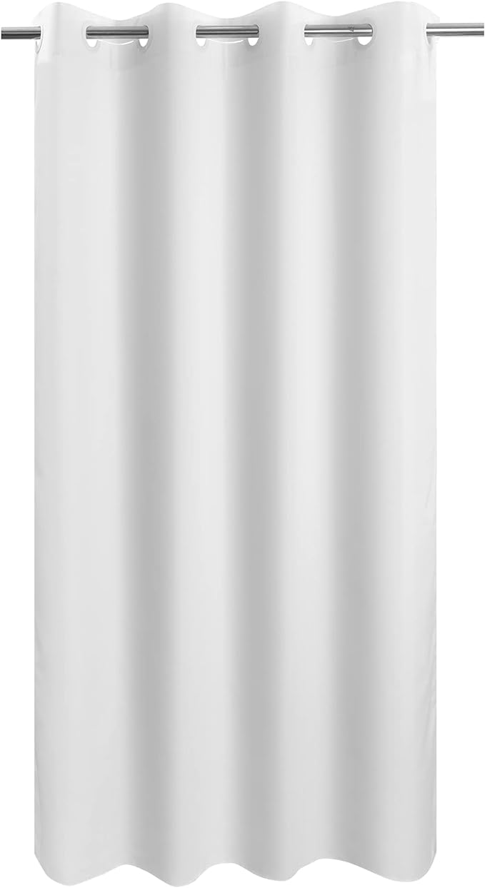 River Dream No Hook Microfiber Shower Curtain 54" Wide by RiverDream