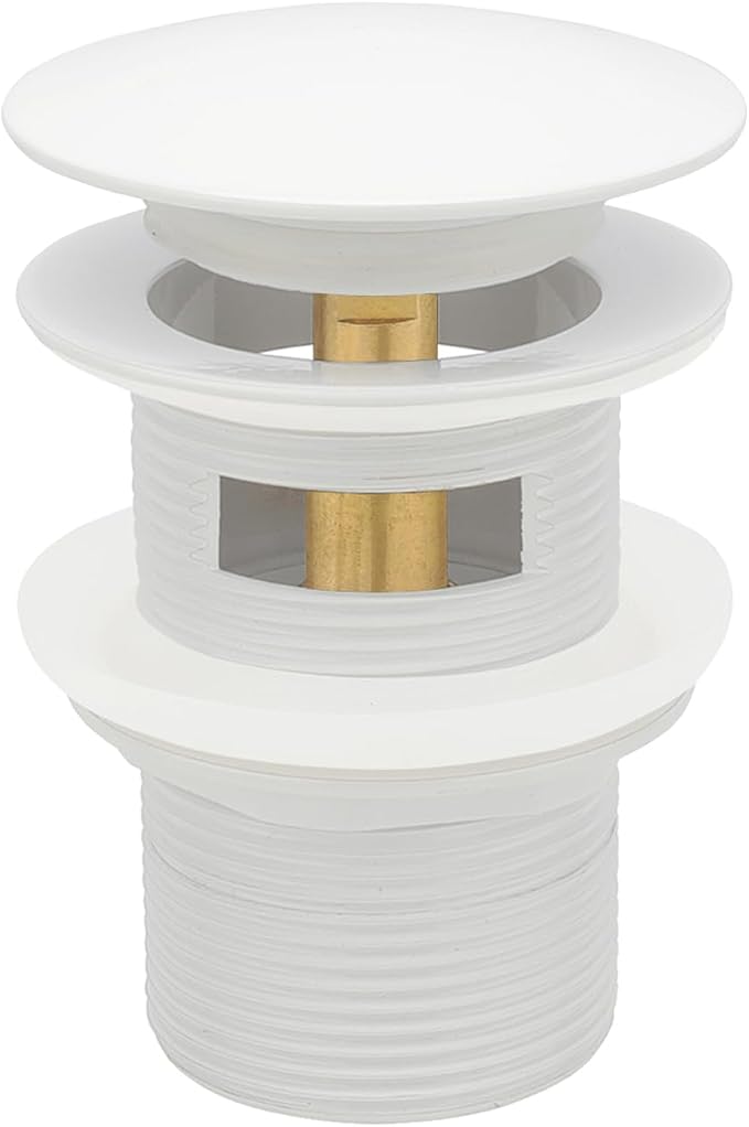 Tub Stopper Bathtub Drain, Brass Pop-up Freestanding Bathtub Drain Stopper by Ouditon