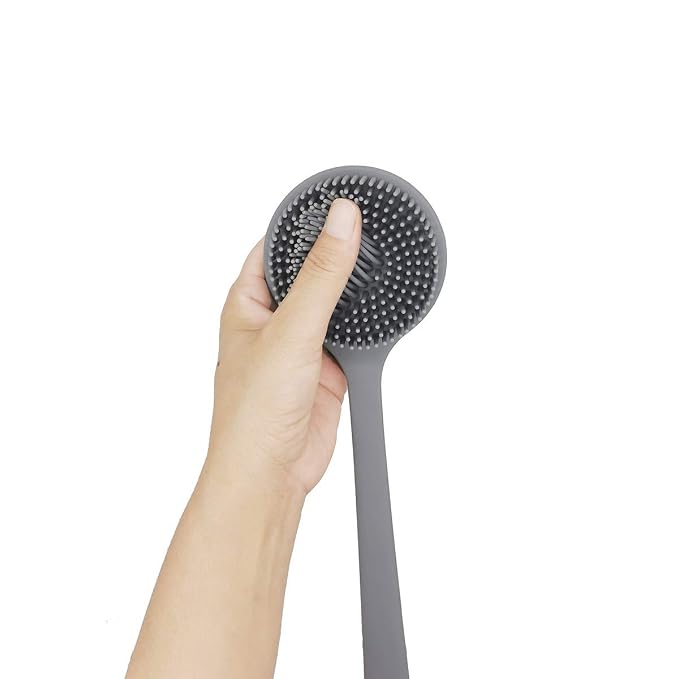 DNC Silicone Back Scrubber for Shower Bath Body Brush - Image 4