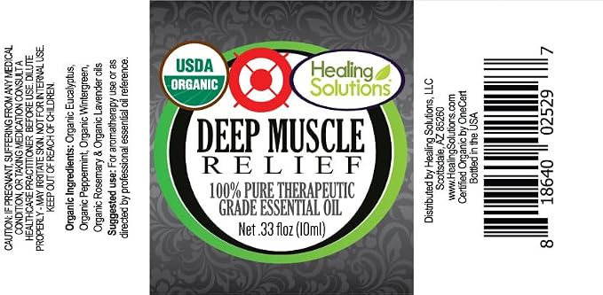 Healing Solutions Deep Muscle Relief Essential Oil - Image 2