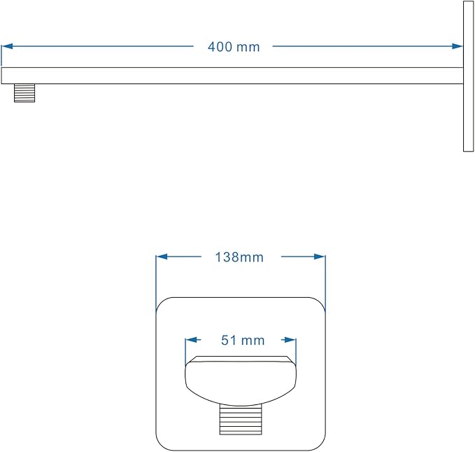 PHASAT Shower Arm Extension - Image 6