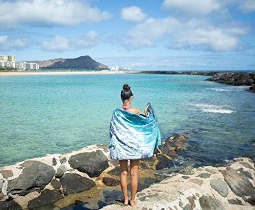 4Monster Microfiber Beach Towel Quick Dry, Super Absorbent Lightweight Travel - Image 6