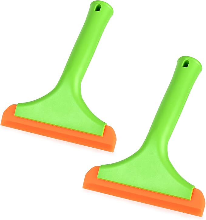 Gomake Small Silicone Squeegee Window Shower Squeegee Tool, Auto Water Blade by Gomake