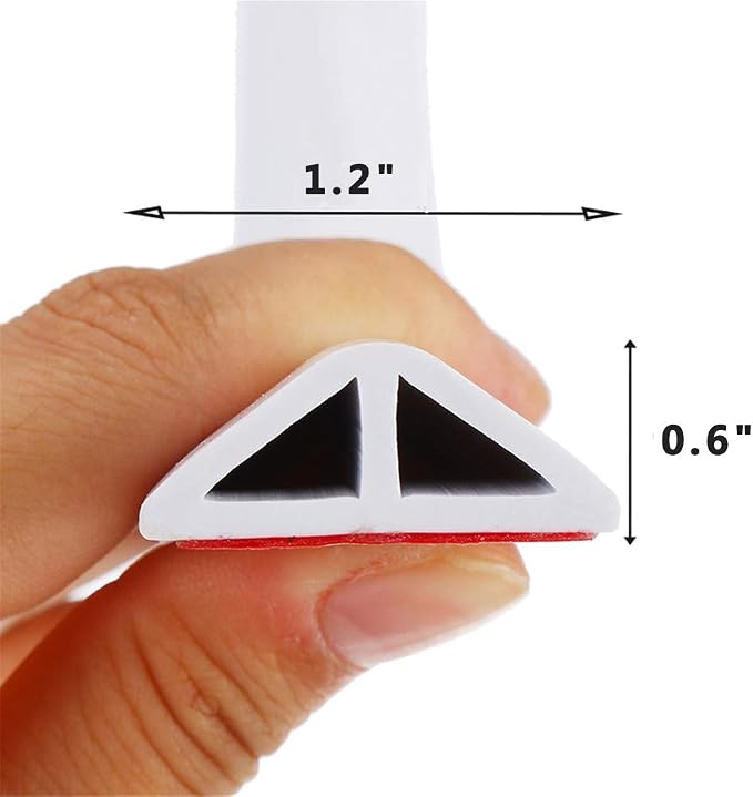 Collapsible Bathroom Water Stopper Flood Barrier Rubber Water Dam Wet and Dry - Image 2