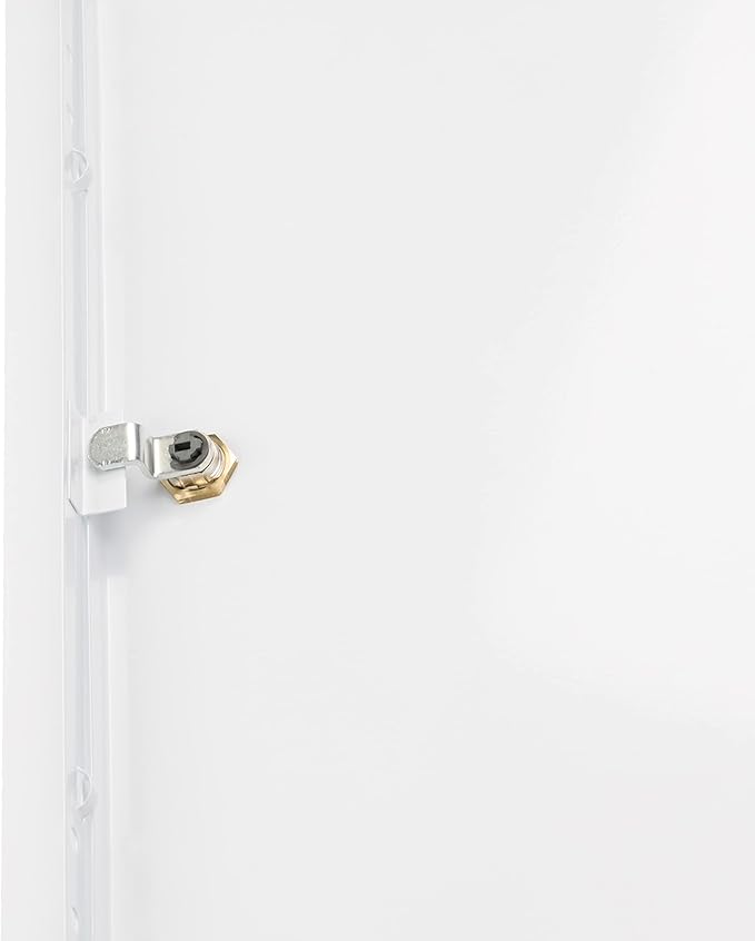 8" x 16" Lockable White Metal Access Door - Image 6
