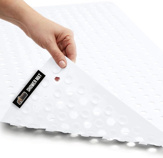GORILLA GRIP Patented Bath Tub Shower Mat, Machine Washable Bathtub Floor Liner by GorillaGrip