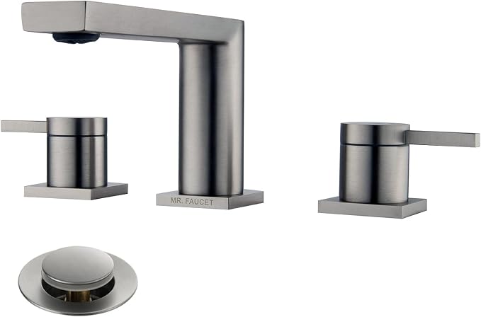Luxury Brass Widespread Bathroom Sink Faucets by MRFAUCET