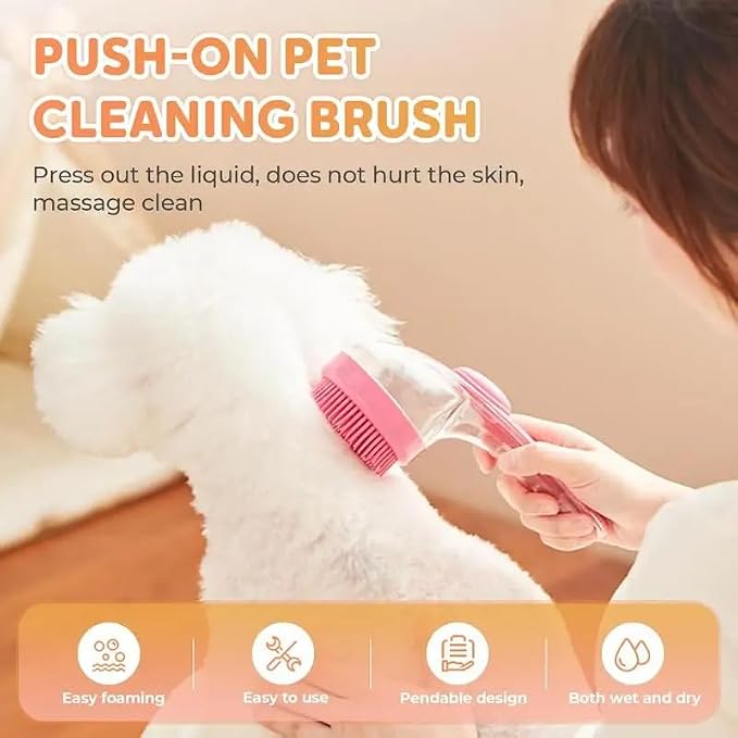 2026 New Pet Bath Brush, Dog Scrubber - Image 3