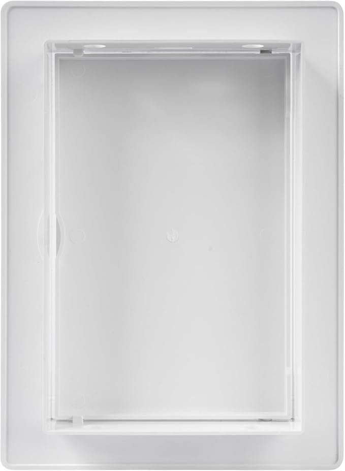 4 x 6 Inch White Square ABS Plastic Plumbing Access Panel - Image 8