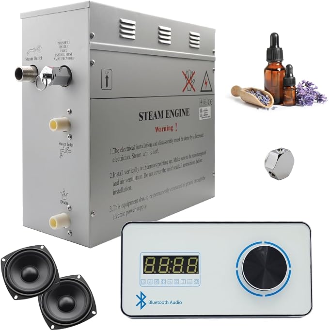Superior Encore Plus 9 kW Steam Shower Generator Kit by SteamPlanet