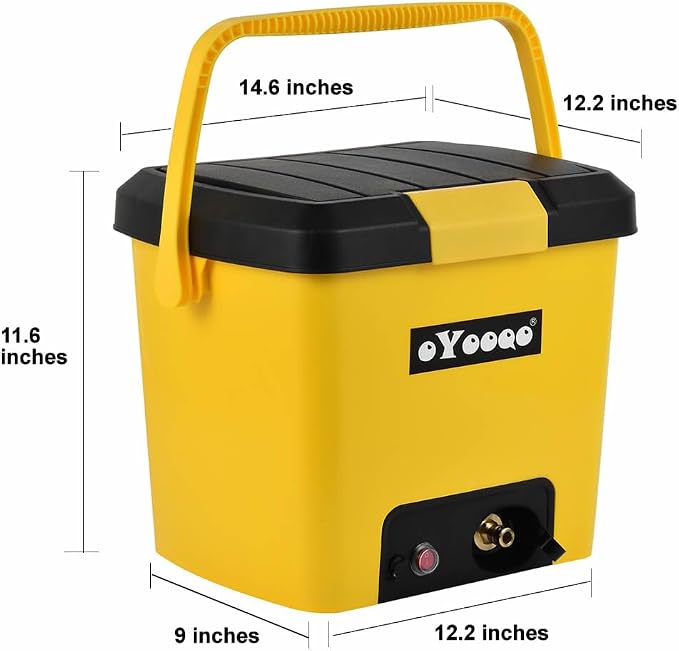 Portable Pressure Washer | 5 Gal Tank | 255 PSI | 45-Min Runtime | Versatile - Image 6