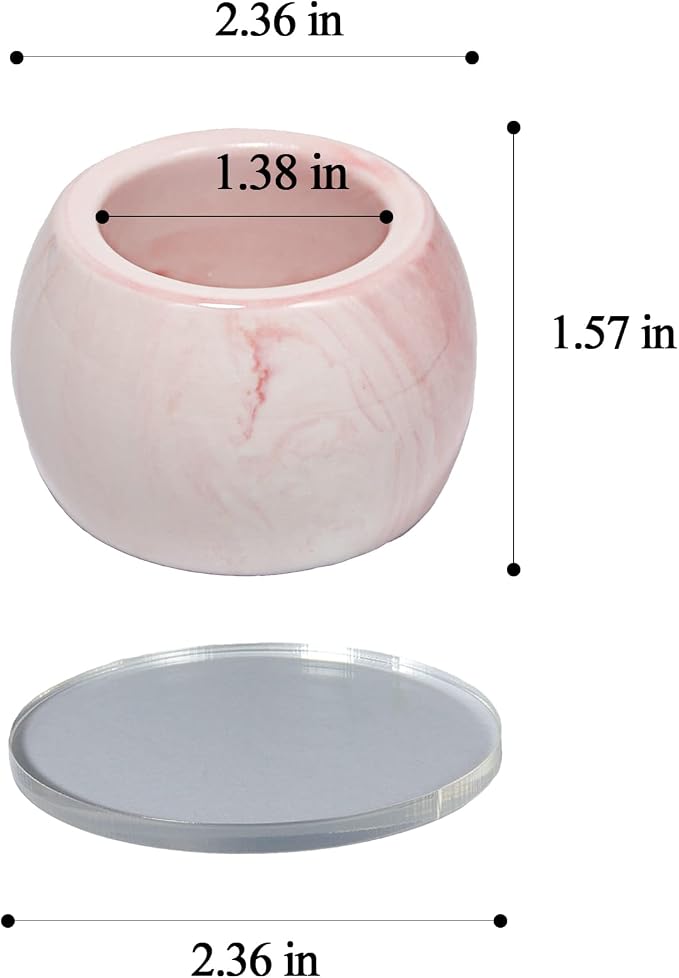 Small Ceramic Electric Toothbrush Holder Stand - Image 2