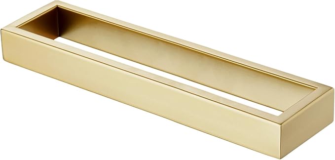 KOKOSIRI Towel Bar Brushed Gold Hand Towel Holder 12 Inch Kitchen Towel Hanger by KOKOSIRI