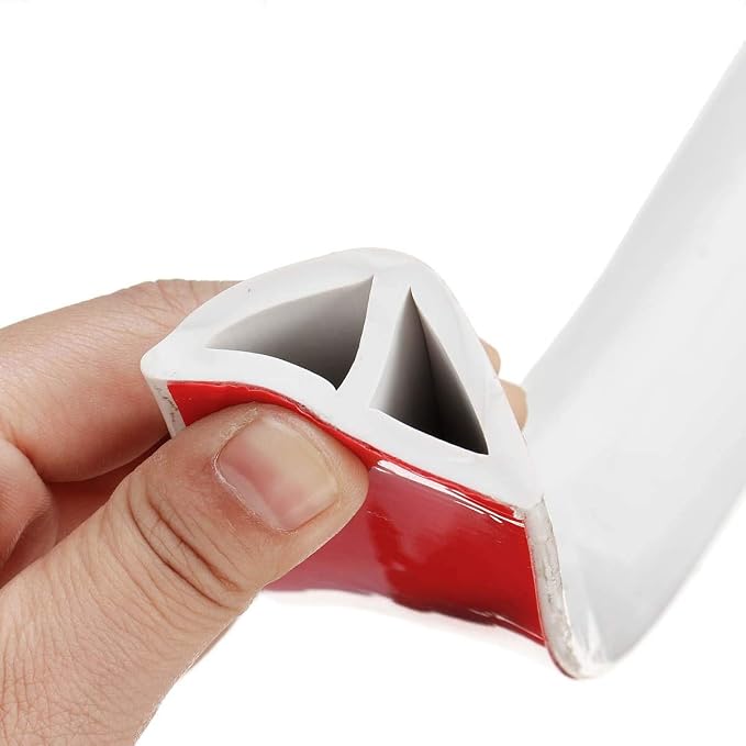 Collapsible Bathroom Water Stopper Flood Barrier Rubber Water Dam Wet and Dry by Unknown