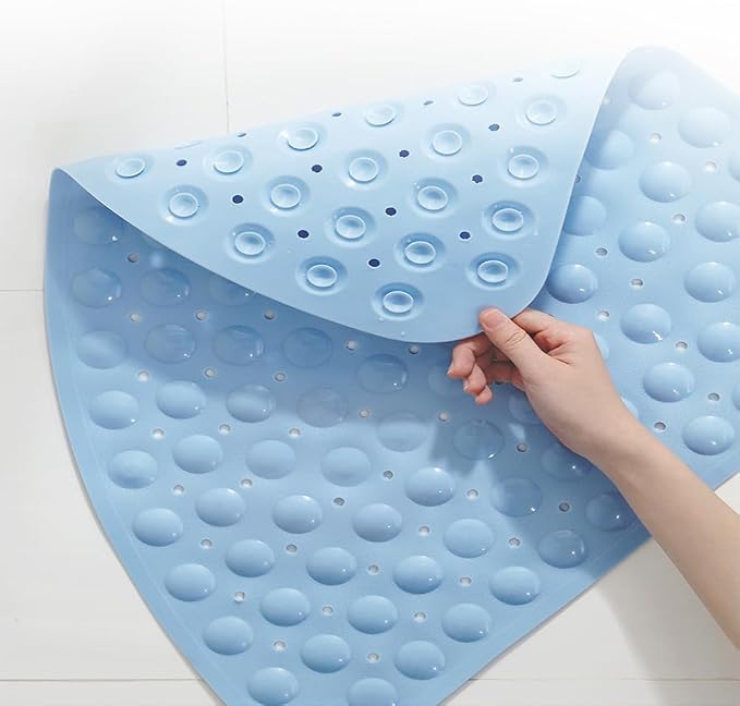 Mrcrypos Corner Shower Mats 25.5 x 25.5 Inches Bath Mat - Image 7